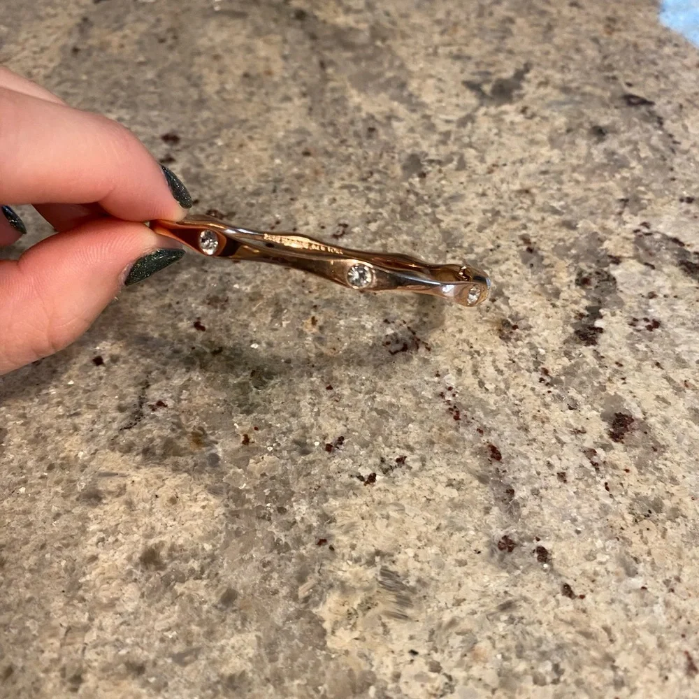 Kate Spade Heavy Metals Wave Bangle Bracelet - Picture 4 of 10